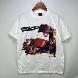 Vintage 1994 Phil Collins Brockum Tour T Shirt Large Concert